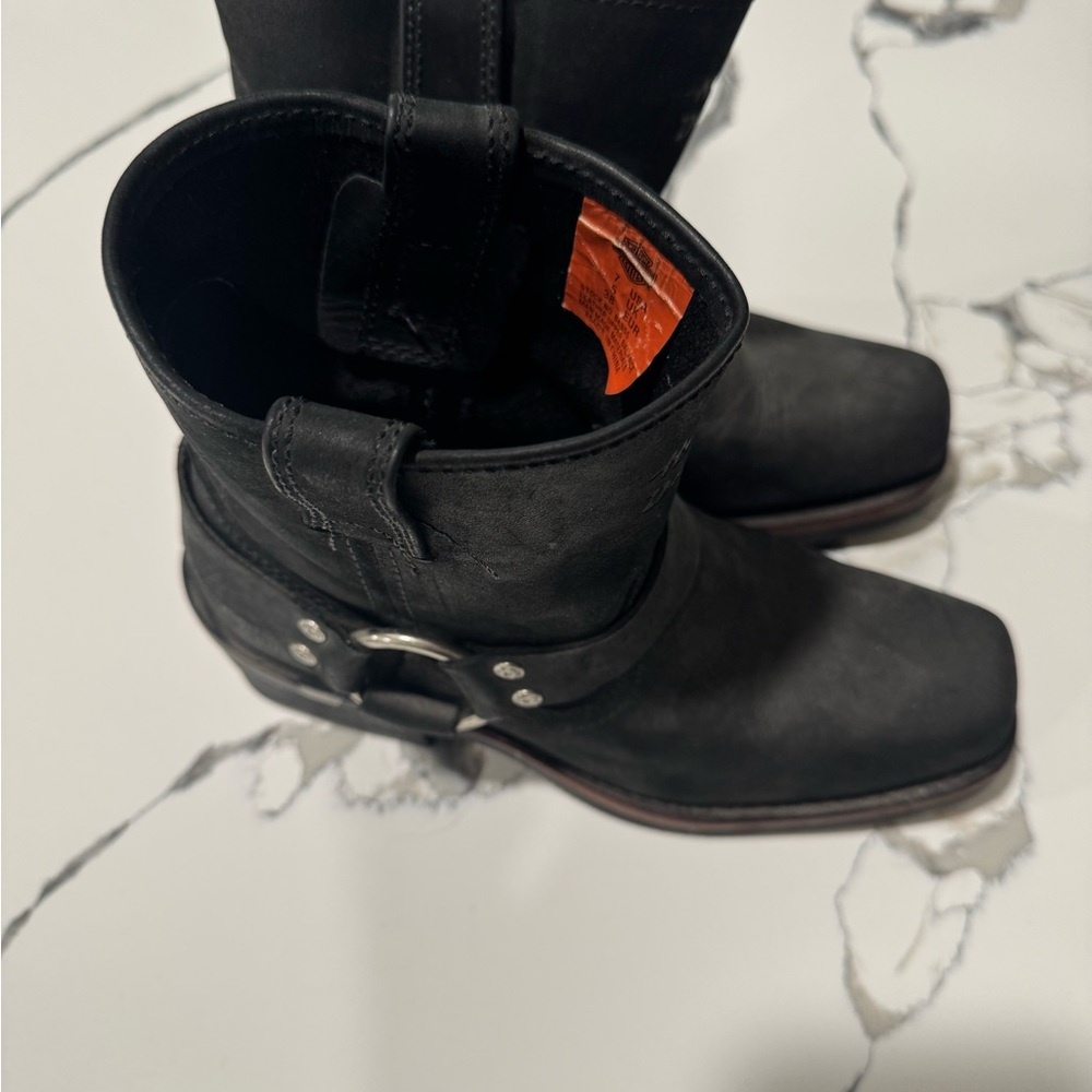 Harley Davidson boots Only warn once size 7 boots - Picture 2 of 11